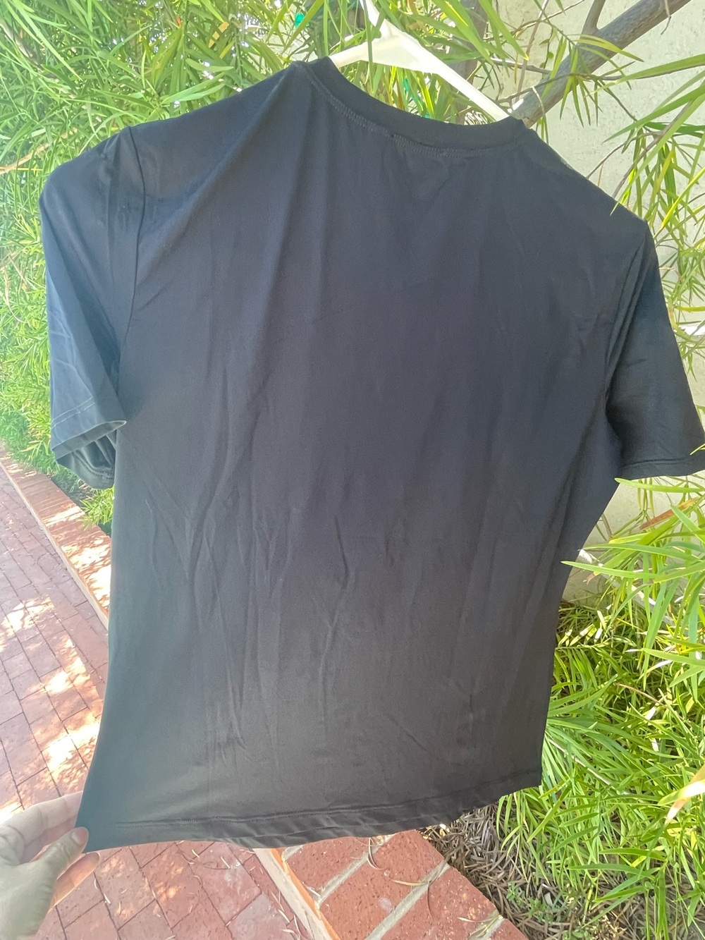 Theory Black Short Sleeve Crew Tee - Picture 2 of 4